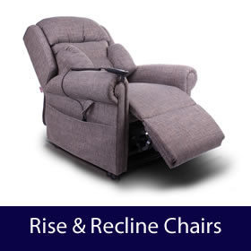 Chairs - High Back Chairs and Rise Recline Chairs