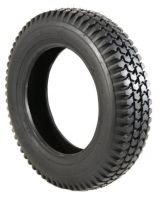 Pneumatic 3.00 x 8 Block Tread Black Scooter Tyre