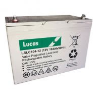 Lucas 12v 104ah AGM Battery