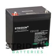 Strident Advanced Carbon GEL CG12-55amp Battery