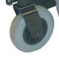 Front Caster Wheel With Fork For A Shoprider Lugano Powerchair