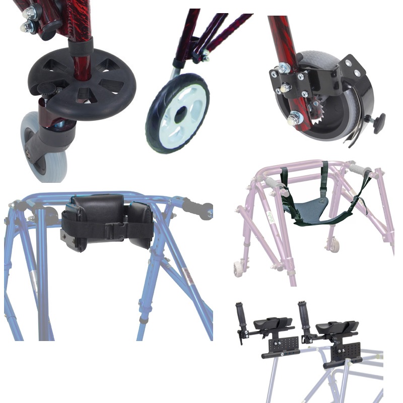 Adult Lightweight Posterior Posture Walker & Accessories