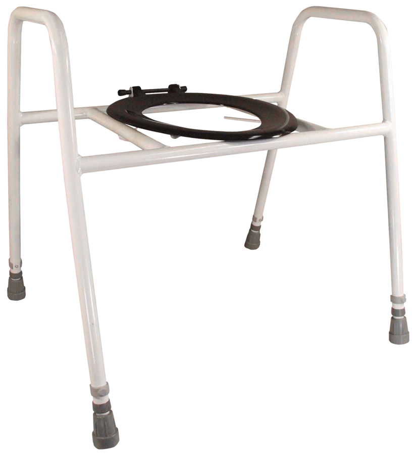 Solo Skandia Combined Bariatric Raised Toilet Seat and Frame